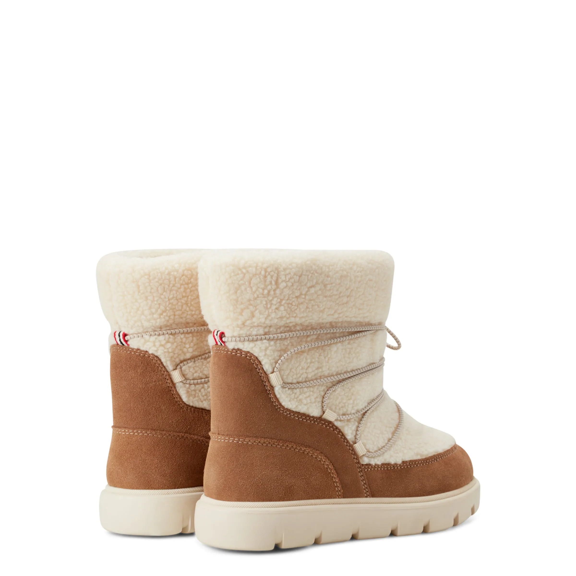 Big Kids Cozy Lug Sole Insulated Waterproof Snow Boots