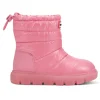 Big Kids Cuddle Lug Sole Insulated Waterproof Snow Boots
